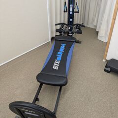 高田ベッド（電動昇降ベッド、温熱シート内蔵）、トータルジムXLS...