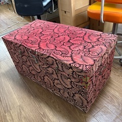 昭和レトロ サイケデリックな大きな衣装ケース 
