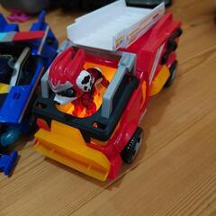 パウ・パトロール　マイティポリスカー＆マイティファイヤートラックの画像