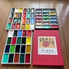 絵手紙　顔彩　セット