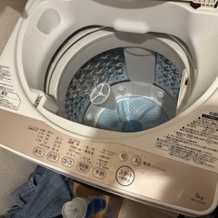 洗濯機　5/26まで取りにいただける方へ