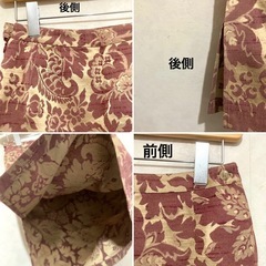 MARGINAL GLAMOR ゴブラン調　花柄　Aライン　ジャガード織の画像