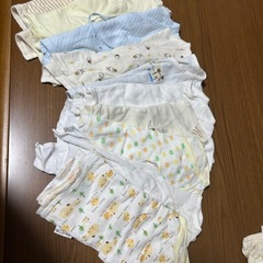 単肌着、長肌着コンビ肌着まとめ売り