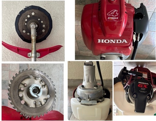 中古◆状態よい◆刈払機◆４サイクルエンジン◆ホンダ◆ガソリン付き