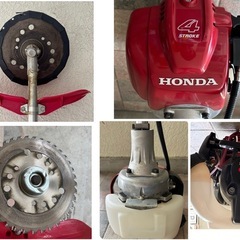 中古◆状態よい◆刈払機◆４サイクルエンジン◆ホンダ◆ガソリン付きの画像