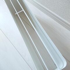 スリッパラック スチール 白の画像