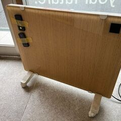 【無料】ガラスパネルヒーター（動作未確認／現状渡し）