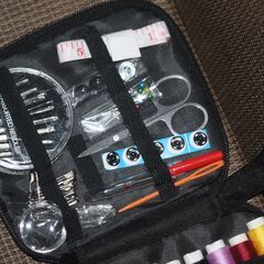 裁縫道具セット 持ち運びに最適な携帯サイズ 未使用品の画像