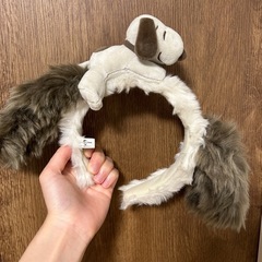 【美品】スヌーピー　ユニバカチューシャ