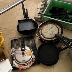 フライパン🍳など無料です