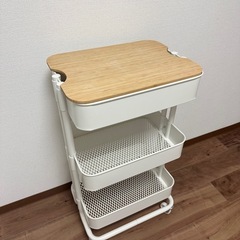 【IKEA】IKEA RÅSKOG ロースコグ ワゴン（ホースグ...