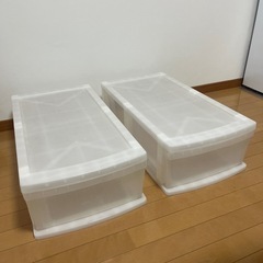 ニトリ 衣装ケース 2個