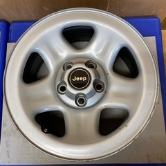 JEEP 15インチ 7J 4本セット純正スチールホイールの画像