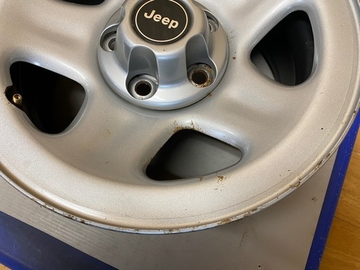 JEEP 15インチ 7J 4本セット純正スチールホイール