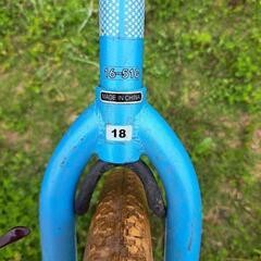 ブルー　一輪車　18の画像