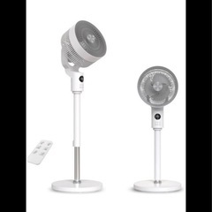 サーキュレーター DCモーター【2025革新強化版 静音強風 猛暑対策の画像