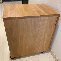 無印良品　デスク用キャビネットの画像