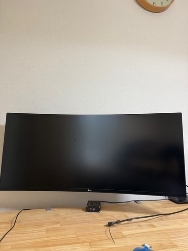 LG ゲーミング モニター UltraGear 34WP60C-B 34インチ/21:9 曲面 ウルトラワイド(3440×1440)