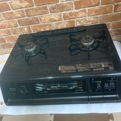 🎀パロマ🎀都市ガス💙paloma✨2口✨エブリシェフ💖ラメ光沢❣️美品❗️当日受け渡し可能❗️の画像