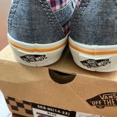 新品バンズスニーカーsize14の画像