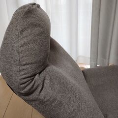 ニトリバケットシート座椅子ミットレバーの画像