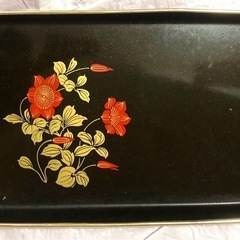本塗特選　高級漆器　長手お盆