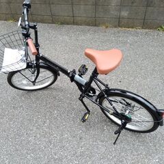 ノーパンク折り畳み自転車(数回乗車)
