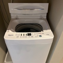 無料！ハイセンスHW-T45D洗濯機4.5kg