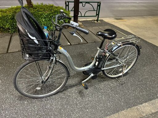 YAMAHA PAS Cheer 26インチ 3段変速ギア 電動自転車 カギ2本 ◎本体