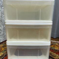 ニトリ　衣装ケース　3個セット