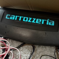カロッツェリア パイオニア　スピーカー　TS-X35 CD DVD デッキ　イルミネーション　ジャンク扱いの画像