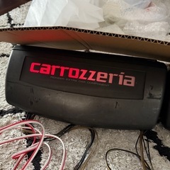 カロッツェリア パイオニア　スピーカー　TS-X35 CD DVD デッキ　イルミネーション　ジャンク扱いの画像