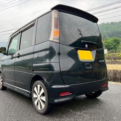 快適な上級ターボモデル♪低走行8万キロ台！月々9千円〜分割払い可❗️ 車検2年付き！【名義変更代込み】大人気☆スズキ パレットSW☆HDDナビ付き☆走行中DVD見れます☆ETC付き☆電動スライドドア♪しかも両側☆ドラレコ☆スマートキー☆フルオートエアコン☆純正アルミ☆事故修復歴無し☆そのまま乗って帰れます‼️の画像