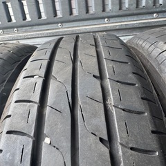 バリ山　BRIDGESTONE ブリヂストン　ブリジストン　ECOPIA EX20c  155/65R14 夏タイヤ　2016年製　14インチの画像