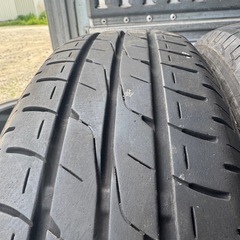 バリ山　BRIDGESTONE ブリヂストン　ブリジストン　ECOPIA EX20c  155/65R14 夏タイヤ　2016年製　14インチの画像