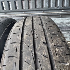 バリ山　BRIDGESTONE ブリヂストン　ブリジストン　ECOPIA EX20c  155/65R14 夏タイヤ　2016年製　14インチの画像