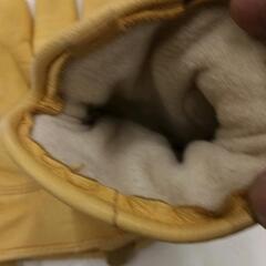 0524-124 ｷｬﾝﾌﾞ用ｸﾞﾛｰﾌﾞDEER SKIN GLOVE Thinsulate Sサイズ の画像
