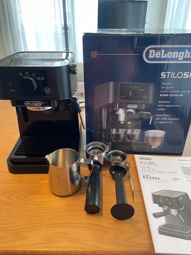 【美品】デロンギ　スティローザー　EC235J-BK