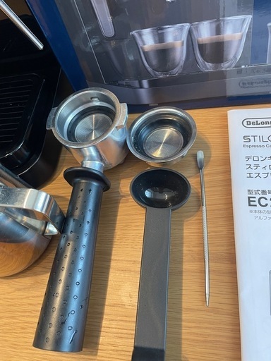 【美品】デロンギ　スティローザー　EC235J-BK
