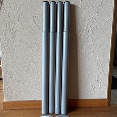 IKEA OLOV オーロヴ グレー 　伸縮脚4本セット