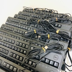 有線キーボード10台セットDELL 動作未確認の画像