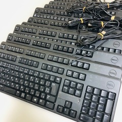 有線キーボード10台セットDELL 動作未確認の画像