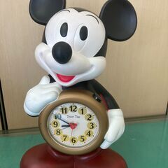 ディズニーミッキーマウス置き時計　（昭和レトロな目覚まし時計）