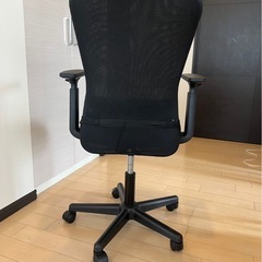 【美品】ニトリ　オフィスチェアOC001 BKの画像