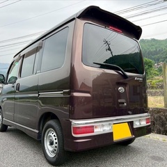 快適なターボ☆月々1万円〜分割可‼️大人気の軽ハコバン入りました！車検2年付き‼️【名義変更代込み】人気のダイハツ アトレーワゴン☆ナビ付き☆走行中DVD見れます☆両側スライドドア☆事故修復歴無し☆ドラレコ☆そのまま乗って帰れます‼️の画像