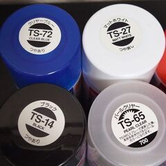 模型塗装用タミヤスプレー6本セットの画像