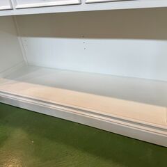 【愛品館八千代店】アンティークホワイト　レジカウンターの画像