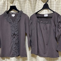 ７分丈カットソー