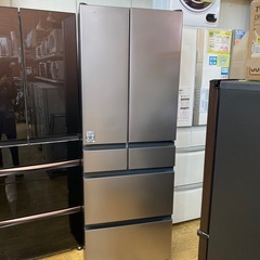🩶ブラストモーブグレー🩶HITACHI 498Lフレンチドア冷蔵...