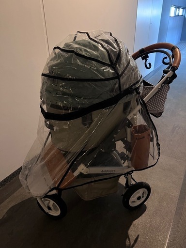 Air buggy DOME3 （レギュラー）コットンのみ+純正雨カバー 